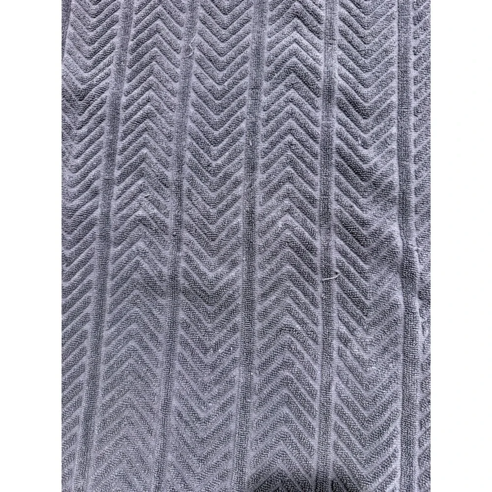 Carnival Cruise Line Purple/Blue Beach Towel Chevron Ship Logo 100% Cotton 33x60